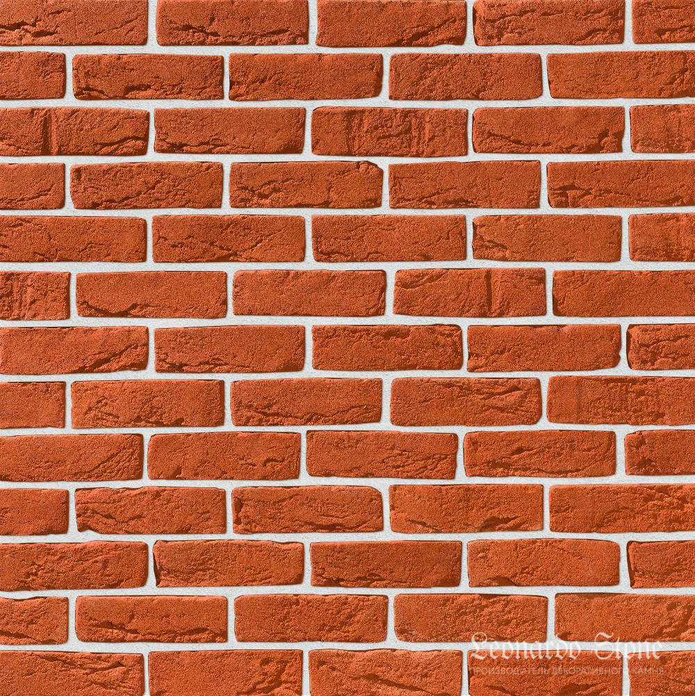 Гипсовая плитка Leonardo Stone Орли 411 Декоративный кирпич 21.50x6.50 ...